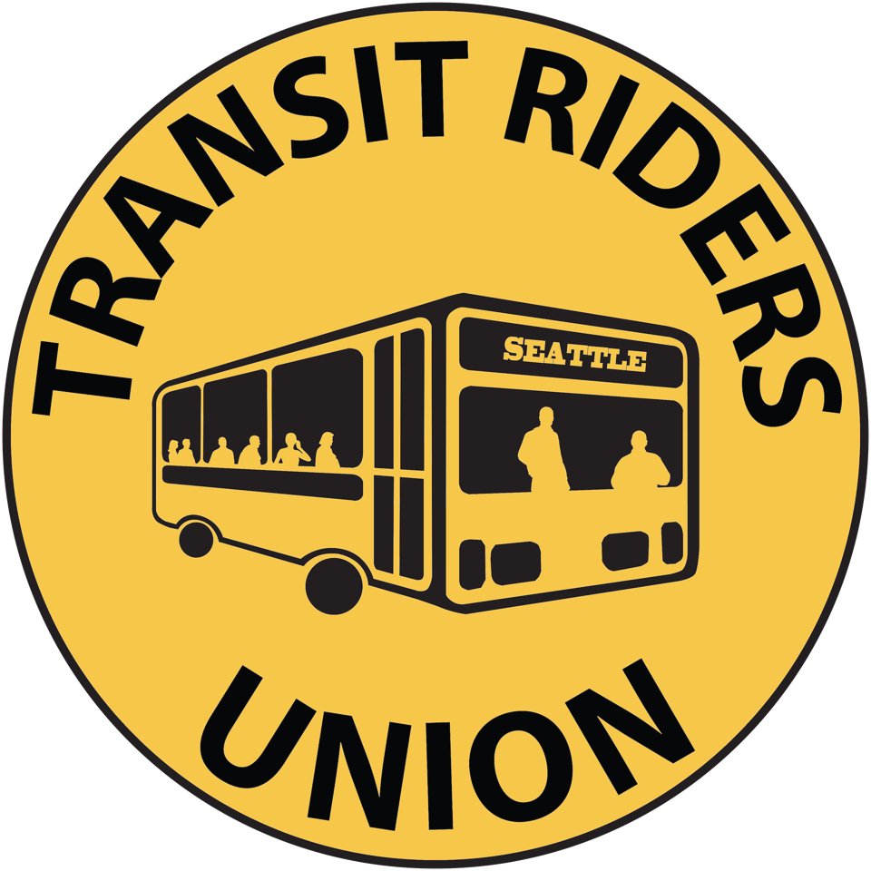 Logo for Transit Riders Union